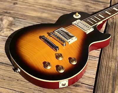 New Epiphone 1959 Les Paul Standard Burstbucker Pickups 8 Lbs 6 Oz Darkburst • $589