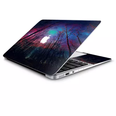 Skin Wrap For Macbook Air 11 Inch  Galaxy Sky Through Trees Forest • $14.98
