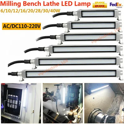 110-220V CNC Mill Lathe LED Light Milling Machine Work Lamp L280-1250mm Lighting • $63.99