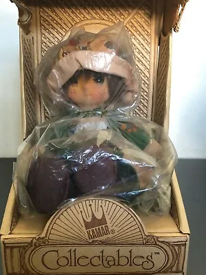 VTG Marie Louise Doll Toy Kamar Collectables NEW Wrapped Unpunched HTF Brown Hai • $49.99
