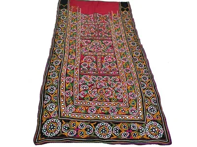 Banjara Boho Wall Rabari Embroidery Hanging  Banjara Wall Hanging Antique Wall • $170