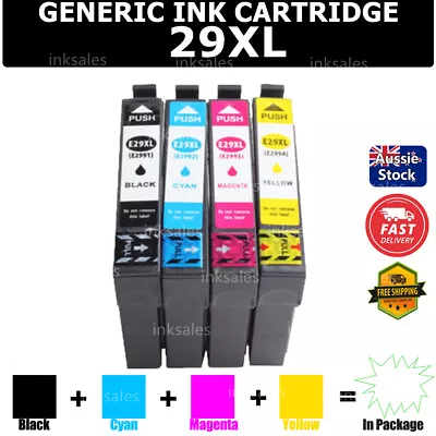 $8.50 • Buy Generic 29XL 29 Ink Cartridge For Epson XP235 XP245 332 XP335 XP432 XP435 XP442