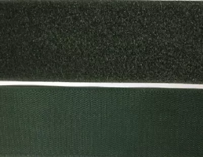 VELCRO® Sew On - Hook & Loop Tape - 50cm X 25mm - Slate Grey/Green Genuine Brand • $7.95