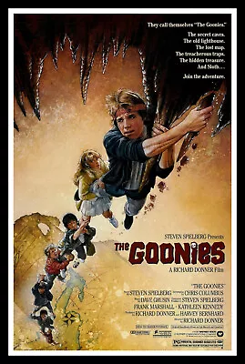 The Goonies Alt Movie Poster Print & Unframed Canvas Prints • $23.95