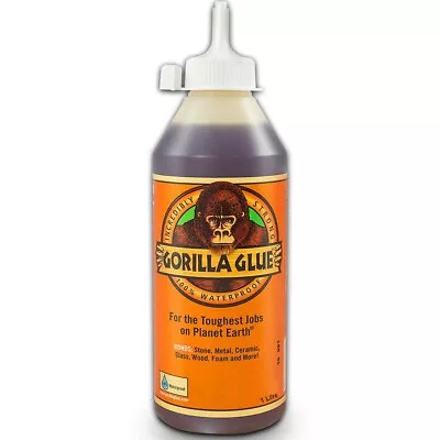 £12.98 • Buy Gorilla Glue Super Tough Waterproof Adhesive Glue All Purpose PU Bond 1 Litre 