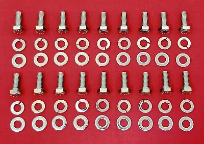 Sbm Oil Pan Bolts Kit Small Block Mopar 273 318 340 360 Stainless Steel Hex Set • $14.48