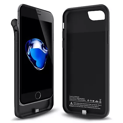 $52.99 • Buy IPhone 6 6s 7 8 Xs XR Slim External Portable Power Bank Battery Charger Case AU