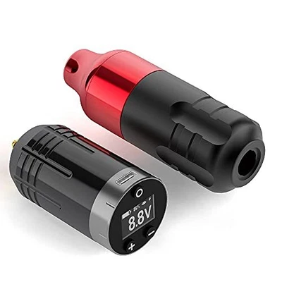 $138.49 • Buy Dragonhawk S3 Wireless Tattoo Machine Kit Rotary Pen Machine Oled Screen Display