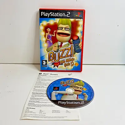 £3.99 • Buy Buzz The Music Quiz Sony Playstation 2 PS2 Game FREE P&P (Buzzers Not Included)