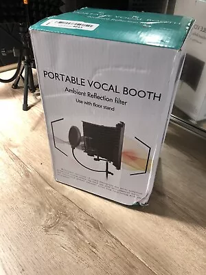 Ambient Reflection Filter Portable Vocal Booth - Isolation Shield Free Shippin • $25