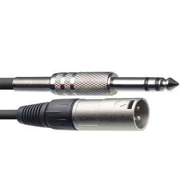 Stagg S-Series Audio Cable - Balanced 1/4  Stereo Jack Plug To Male XLR • £3.95