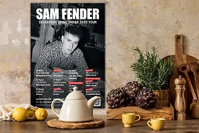 £3.95 • Buy Sam Fender Tour 2022 Vintage Music Concert Rock Poster A4 A3 A2 No 0001