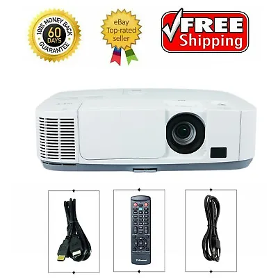 NEC P401W Projector - WXGA 4000 Lumens HDMI DLP Portable Office Home Theater • $137.27