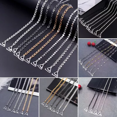 £2.72 • Buy 1Pair Adjustable Detachable Bra Straps Rhinestone Diamante Pearl Metal Invisible