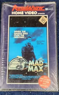 Betamax Tape Mad Max Mel Gibson • $15.99