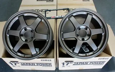 Rays Volk TE37SL Blast Bronze Wheel Rim 17  17x9.5 +56 5x114 For Honda S2000 S2K • $3408