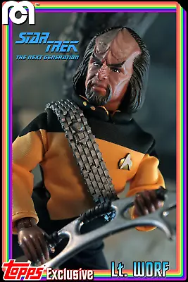 Mego Topps Exclusive - Star Trek - Lt. Worf 8  Action Figure • $17.95