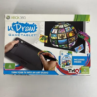 Xbox 360 UDraw Boxed Sealed Game Tablet With Instant Artist Game BNWB AC46XB5 • $58.95
