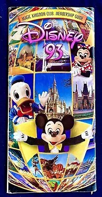 DISNEY MAGIC KINGDOM CLUB MEMBERSHIP GUIDE Walt Disney World EPCOT  • $6.99