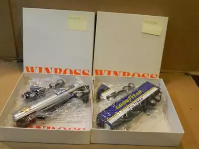 2 Winross Co Die Cast Tractor & Trailer Sets Goodyear & Sunoco In Original Boxes • $9.99