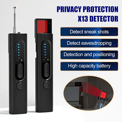 View Details Hidden Camera Detector Anti Spy Bug GPS Tracker Finder Scanner Device Hotel Car • 19.55£