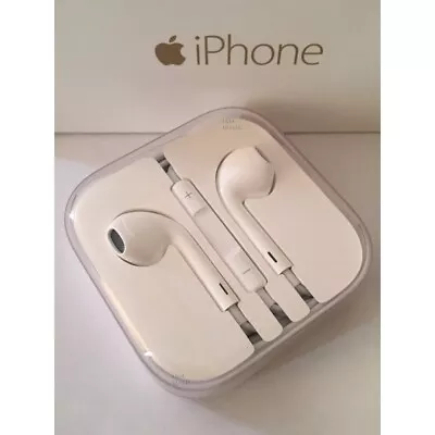£9.95 • Buy Genuine Apple IPhone 6S 6 Plus SE 5S 5C 5 EarPods Headphones EarPhones Handsfree