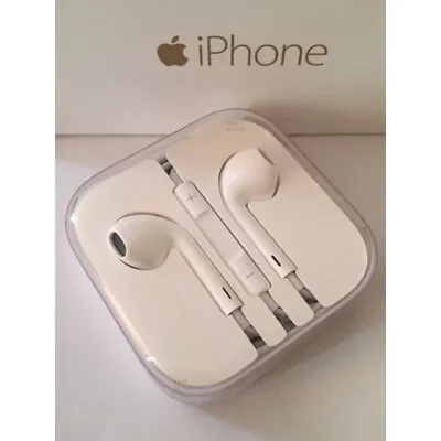 Genuine Apple IPhone 6S 6 Plus SE 5S 5C 5 EarPods Headphones EarPhones Handsfree • £9.95