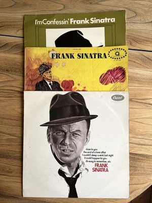 £0.99 • Buy Frank Sinatra Record Collection Job Lot Of 3 Albums.