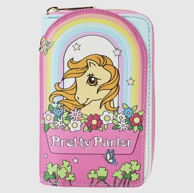 My Little Pony 40th Anniversary Pretty Parlor Zip Around Wallet NWT • $41.75