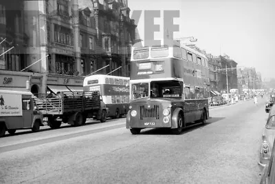 35mm Negative Edinburgh Leyland PD2 Metro Cammell 722 NSF722 1963 Edinburgh • £4.97