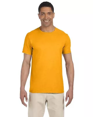 Gildan Adult Softstyle Stylish T Shirt Casual Plain T-Shirt - G640 • $7.24