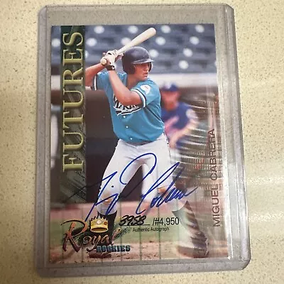 2000 Royal Rookies - Futures Autographs #6 Miguel Cabrera /4950 (AU RC) • $150