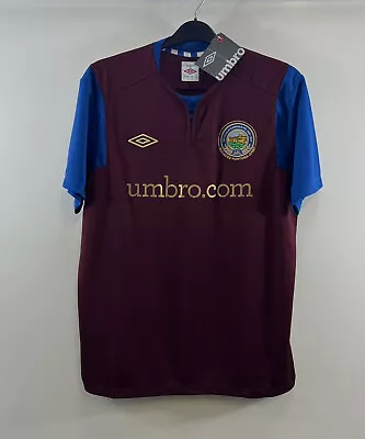 BNWT Linfield 125th Anniversary Away Football Shirt 2011/12 (L) Umbro E128 • £69.99