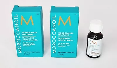 MoroccanOil Original Argan Hair Treatment 2 X 25ml + Moroccan Oil Light 10ml  • $26.72