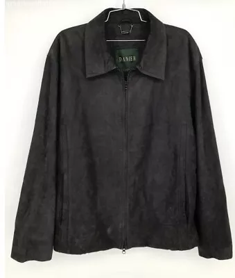 Danier Mens Suede Leather Jacket Size Xl • $100