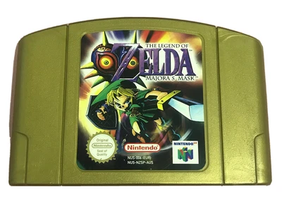 $67 • Buy Nintendo 64 Game Cartridge The Legend Of Zelda Majoras Mask Nus-nzsp-aus