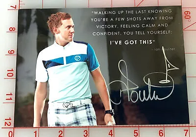 Ian Poulter Signed 5 X 7 Photo  PGA Golf  Autograph • $24.99