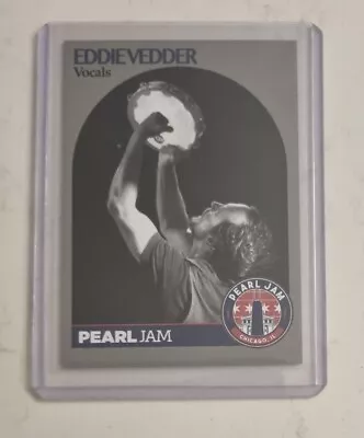 Mint Eddie Vedder Pearl Jam Trade Card Chicago Rare Nm/m Not Signed Awesome • $34.90