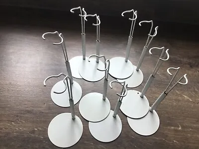 12” VINTAGE DOLL STANDS Kaiser Similar Doll Stand Fits Barbie Sindy Dolls X10 • $124.32