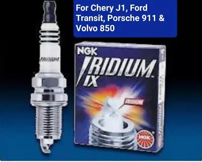 NGK BKR7EIX X 4  Iridium IX S/P For Chery J1 Ford Transit Porsche 911 Volvo 850 • $135