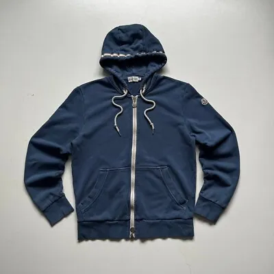 MONCLER Full Zip Womens Hoodie 100% Cotton Size M • $45