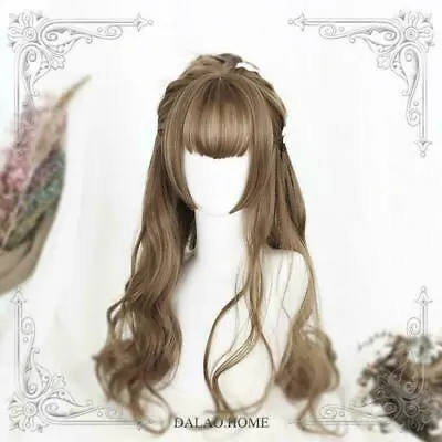 Black&Brown Harajuku Sweet Princess Wig Dolly Lolita Cosplay Curly Hair Daily B5 • $26.78