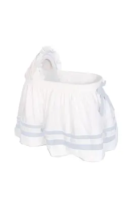 Bedding Modern Hotel Style II Bassinet Skirt Blue • $151.62