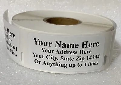 Quality-Made Personalized Address Roll Labels 450pcs For Ur Mailing Convenience • $14.99