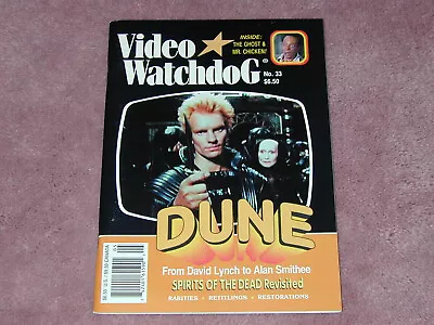 VIDEO WATCHDOG # 33 DUNE Christine The Old Dark House JAWS Free Ship USA • $12