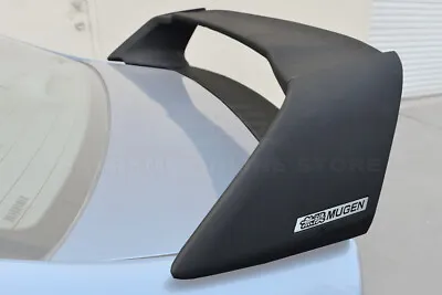 Mugen RR Style Rear Trunk Wing Spoiler & Black Emblem Pair For 06-11 Civic Sedan • $109.99