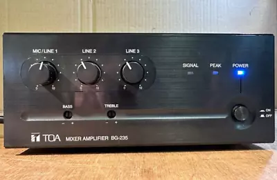 Toa Bg-235 35w Mixer Amplifier • $60