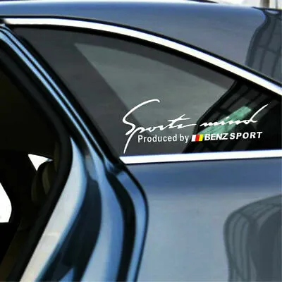 Graphics Vinyl Sports Mind Car Sticker Window Decal Fit Mercedes-Benz 2 PCS • $8.99