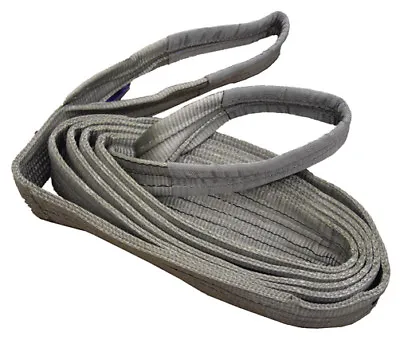 4 Tonne Webbing Lifting Sling Strop Strap Duplex Polyester 2m To 10m Certified • £12.95