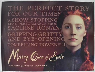 £9.75 • Buy MARY QUEEN OF SCOTS (2019) Original Quad Film Poster - Saoirse Ronan Version